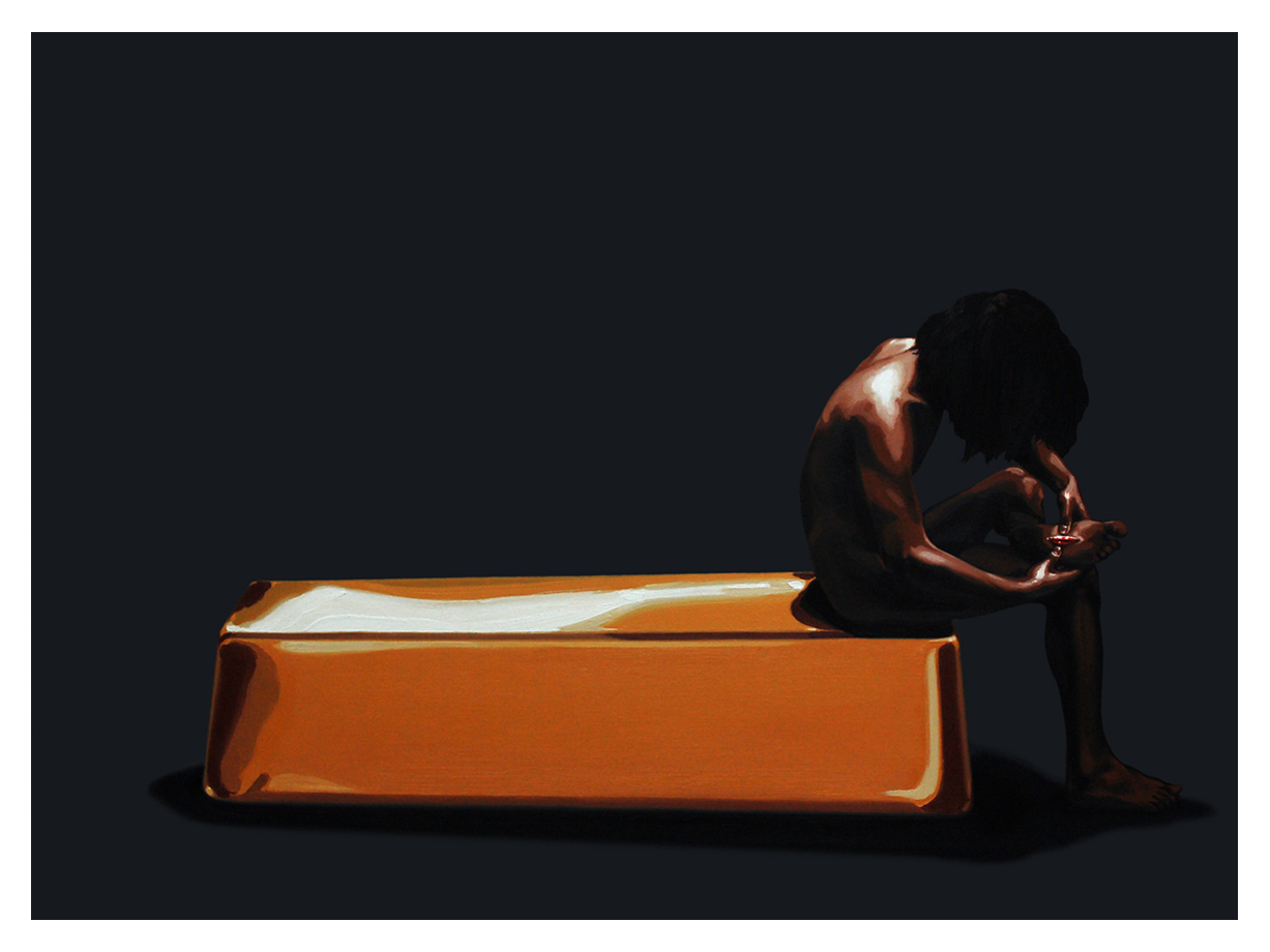 Goldmund, 2021, oil on canvas, 170 x 125 cm