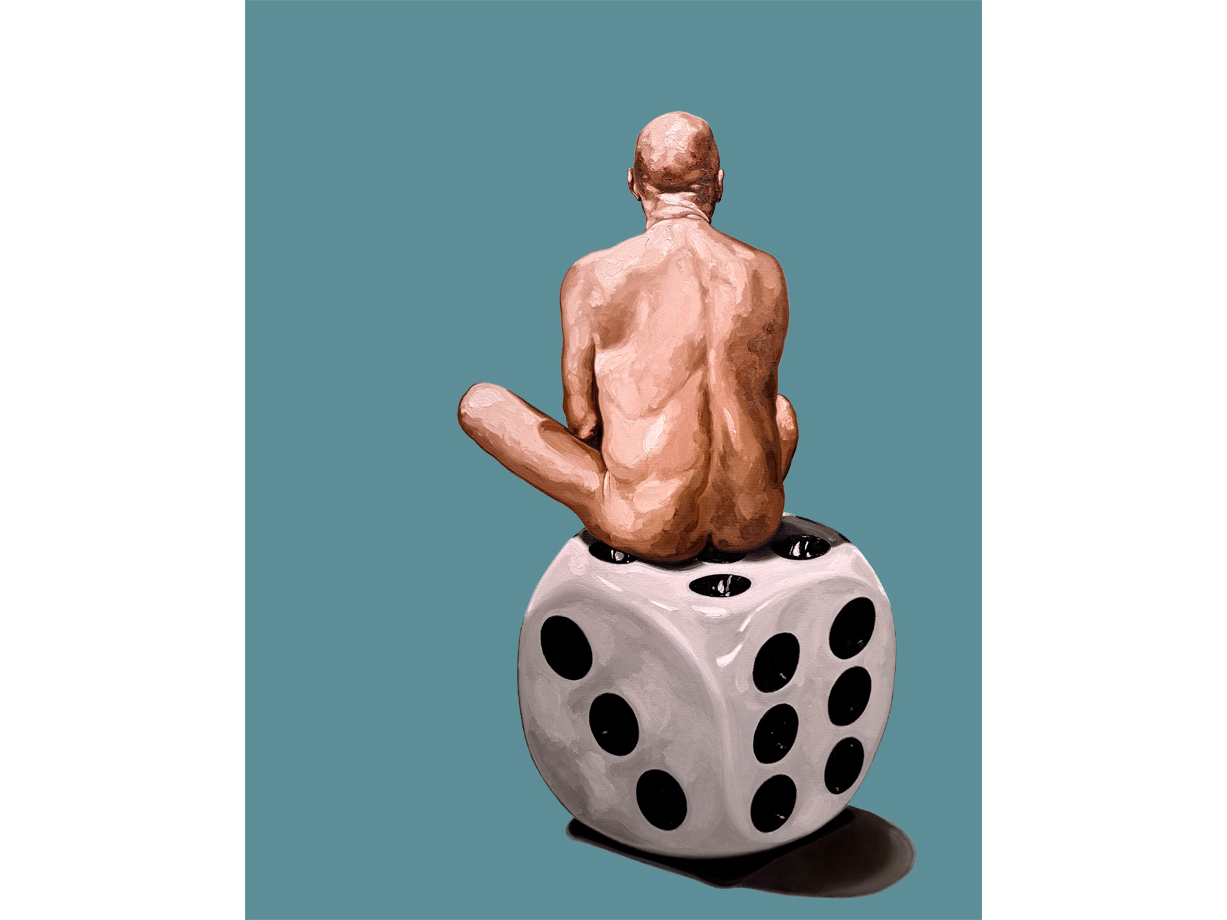 Do you remember your life?, 2026, oil on canvas, 120 x 150 cm