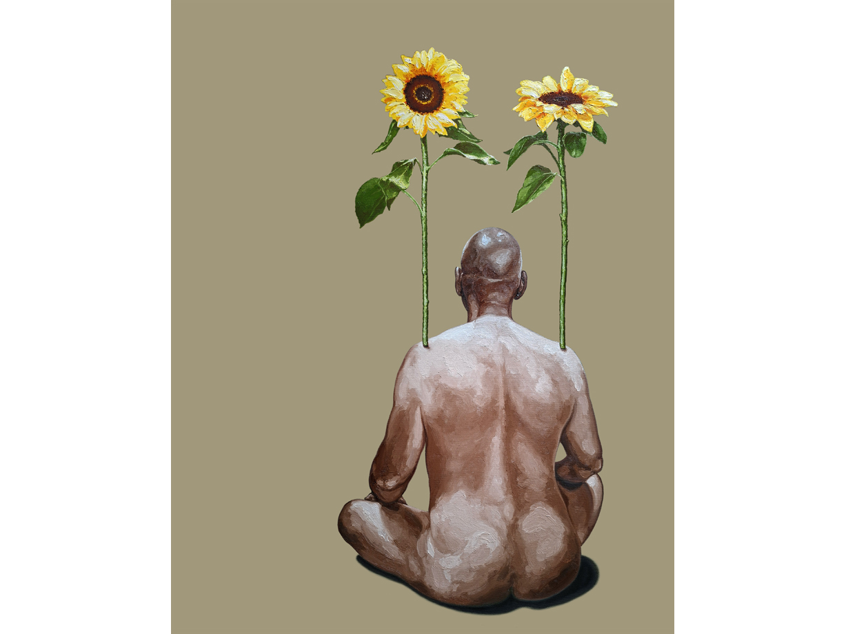 N.T., 2026, oil on canvas, 120 x 150  cm